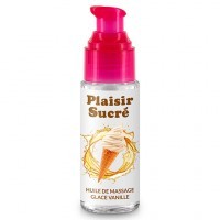 Huile de Massage Vanille Plaisir Sucré 50mL