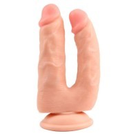 Double Gode R&eacute;aliste Anal Vaginal 18cm &oslash;4