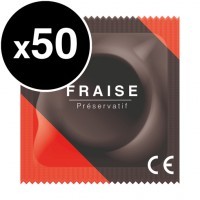 50 Préservatifs à la Fraise