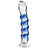 Gode Icicles n°5 Verre 17cm ø3