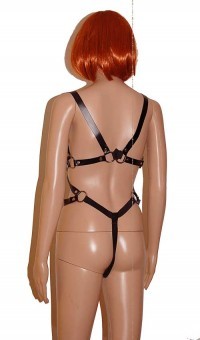 Body Croisillons Cuir