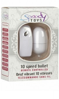 Oeuf vibrant tlcommand 10 vitesses blanc 6cm 3