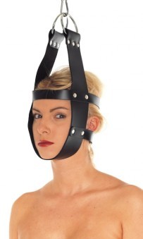 Masque Cuir Avec Attaches De Suspension