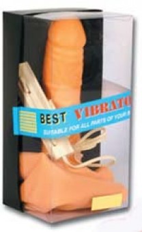 Culotte en Latex Avec Gode Vibrant