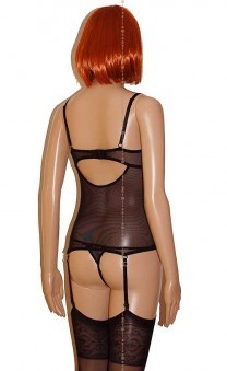 Guepiere Seins Nus Avec Strass