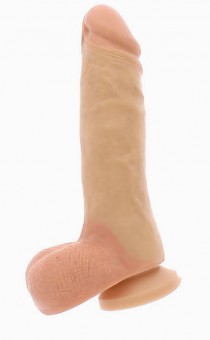 Gode Ventouse Avec Testicules Reel�24cm �5