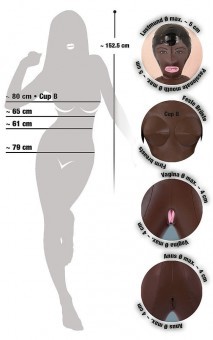 Poupe Gonflable Africaine Elements Earth