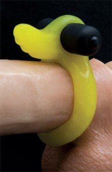 Bague P�nis Vibrante Phosphorescente