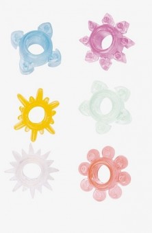 Cockrings Silicone X 6