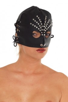 Masque Cuir Rivets