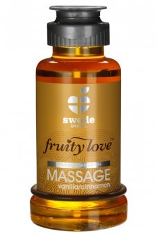 Huile Massage Vanille Cannelle Fruity Love 100mL