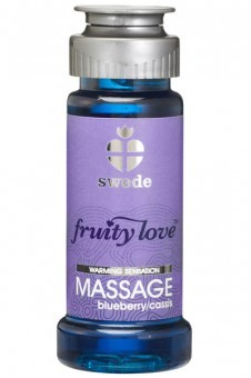 Huile Massage Cassis Blueberry Fruity Love 50mL