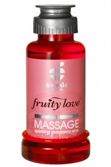 Huile Massage Fraise Fruity Love 100mL