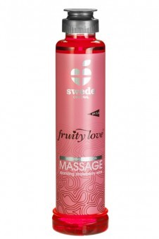 Huile Massage Fraise Fruity Love 100mL
