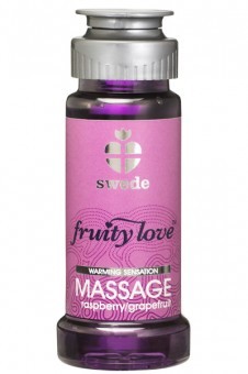 Huile Massage Framboise Pamplemousse Fruity Love 50mL
