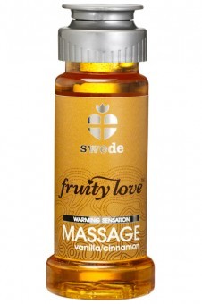 Huile Massage Vanille Cannelle Fruity Love 50mL