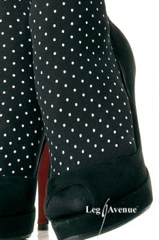 Bas Opaques A Pois