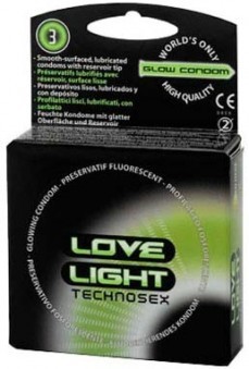 Pr�servatif phosphorescent