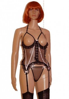 Gu�piere Seins Nus String Et Bas