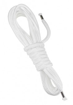 Corde Bondage Nylon Blanche