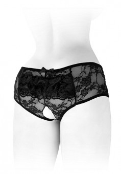 Culotte Ouverte Noire Amanda