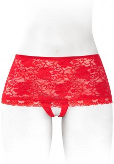 Boxer Ouvert Rouge Cynthia