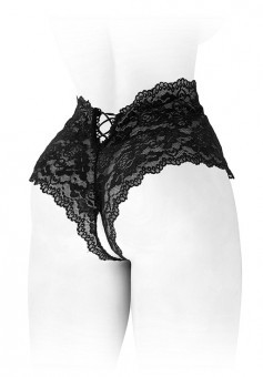 Culotte Fendue Noire Julia