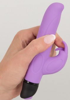 Mini Rabbit Rechargeable Violet 15cm 2,5