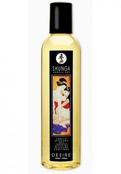 Huile Massage Erotique Shunga Desire 250mL