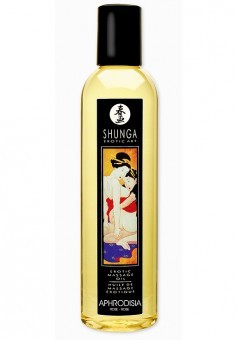 Huile Massage Erotique Shunga Aphrodisia 250mL