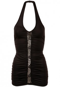 Robe Courte Plissee
