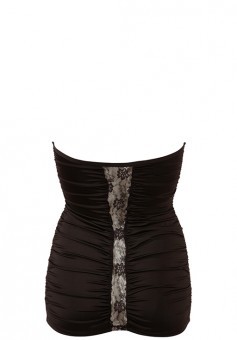 Robe Courte Plissee