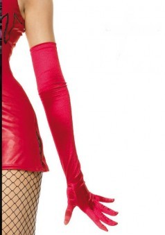 Gants Rouges Longs