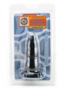 Butt Plug Medium Triple Ripple 11cm 4,5