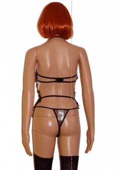 Gu�piere Seins Nus String Et Bas