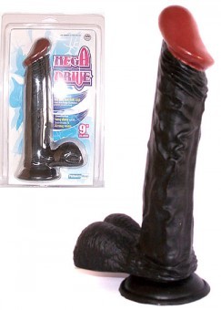 Gode Black Ventouse 24 cm