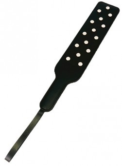 Tapette Spatule Cuir Rivet