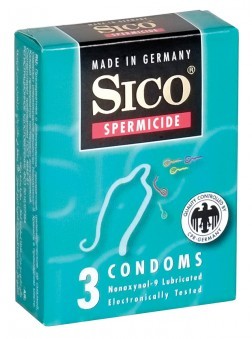 Prservatifs Spermicides Sico x3