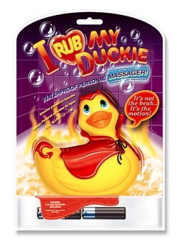 Canard Vibrant Diablotin Avec Cape Rouge