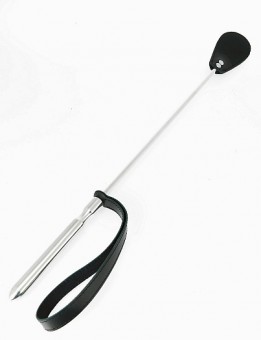 Cravache Cuir Metal Rimba
