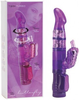 Vibromasseur Butterfly Twin Turbo