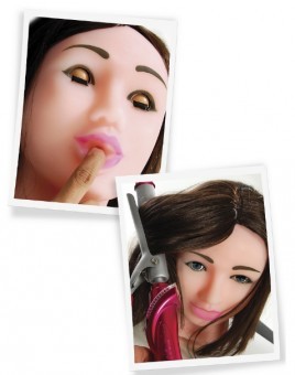 Mega Masturbateur Bouche Suceuse Fuck My Face Brune