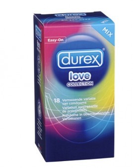 Preservatifs Durex Love Collection Panachs