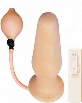 Butt Plug Vibrant Gonflant