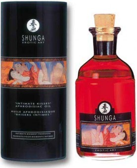 Huile Erotique Cerise Ardente Par Shunga 100mL