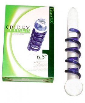 Gode Butt Plug en Verre
