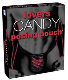 String Candy Comestible Homme Coeur
