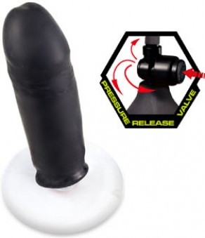 Gode Anal Ventouse Vibrant Gonflant