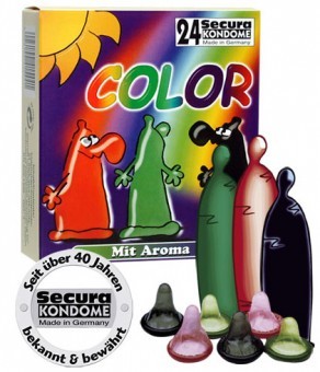 Pr�servatifs Color�s