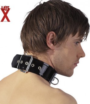 Collier Latex Noir